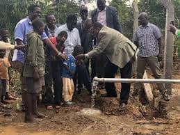 Before: Sinking boreholes in Kisumu County, Nyakach , Kasaye Village